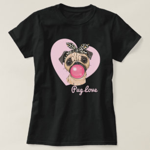 Camiseta Amor de pug