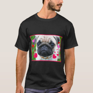 Camiseta ¡AMOR DE PUG! XOXO Clásico 192