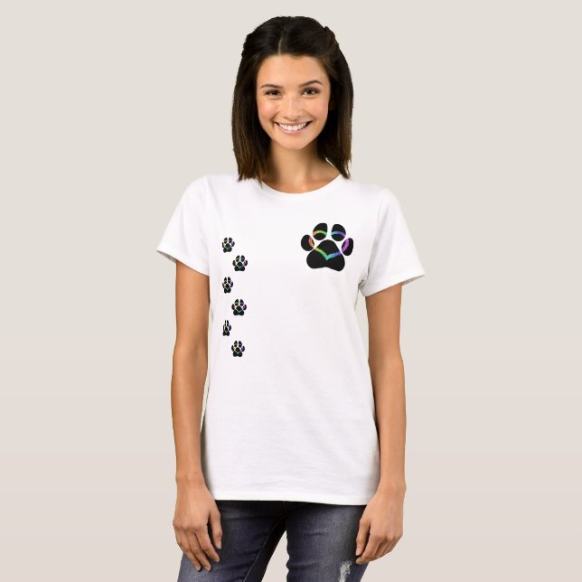 Camiseta AMOR DE PUPPY Negro (Anverso completo)