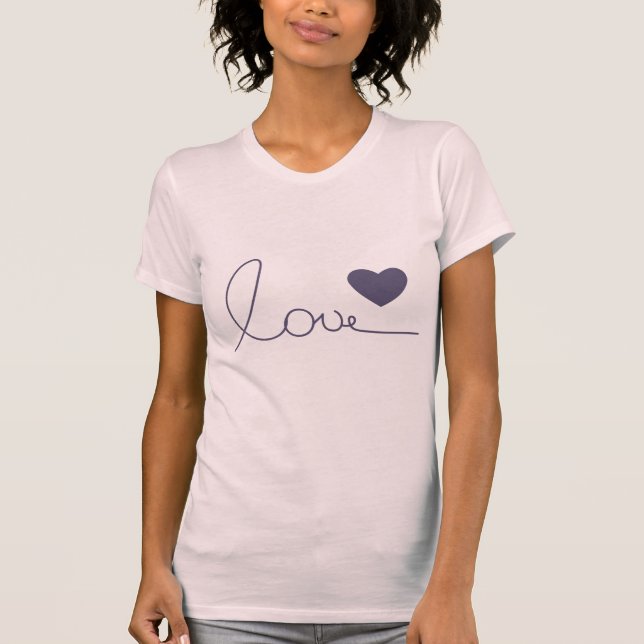 Camiseta Amor de Purple Heart (Anverso)