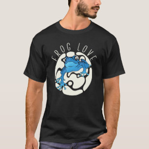 Camiseta Amor de rana cazador de sapos rana cazadora anfibi
