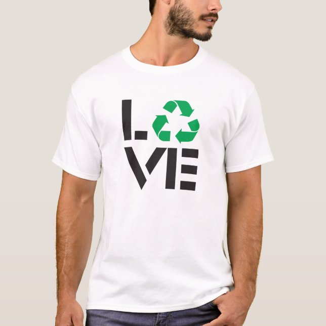 Camiseta Amor de reciclaje (Anverso)