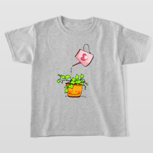 Camiseta Amor de Riego, Feliz Planta de Interior
