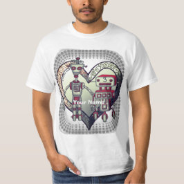 Camiseta Amor de robot de ciencia ficción