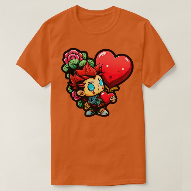 Camiseta Amor de San Valentín (Diseño del anverso)