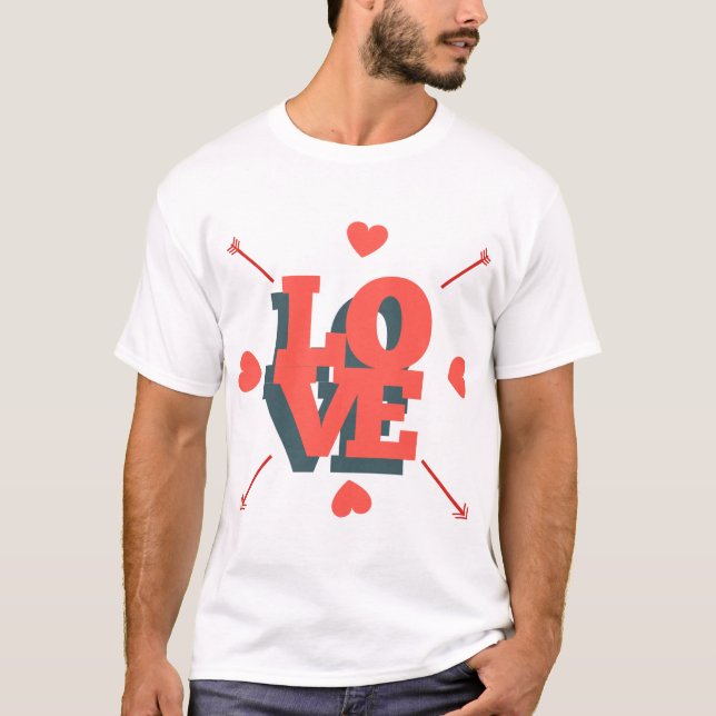 Camiseta Amor de San Valentín (Anverso)