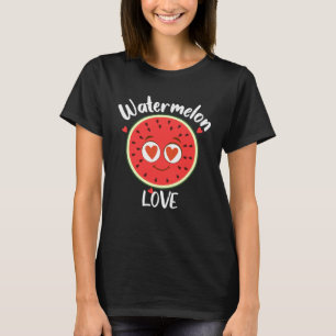 Camiseta Amor de Sandía Adorable Agricultor de Frutas Vida