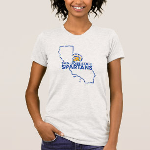Camiseta Amor de Spartans del estado de San Jose