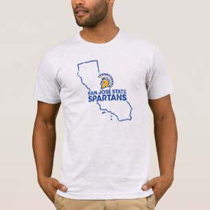 Camiseta Amor de Spartans del estado de San Jose