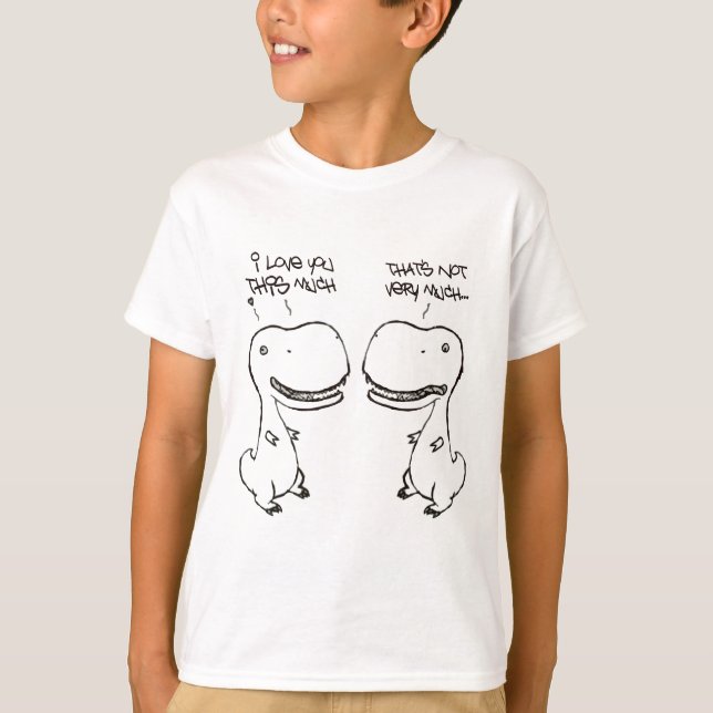 Camiseta Amor de T-rex (Anverso)