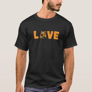 Camiseta Amor de Tigre Gato Salvaje Depredador Rey Gato Tig