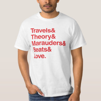 Camiseta Amor de Travels& Theory& Marauders& Beats&