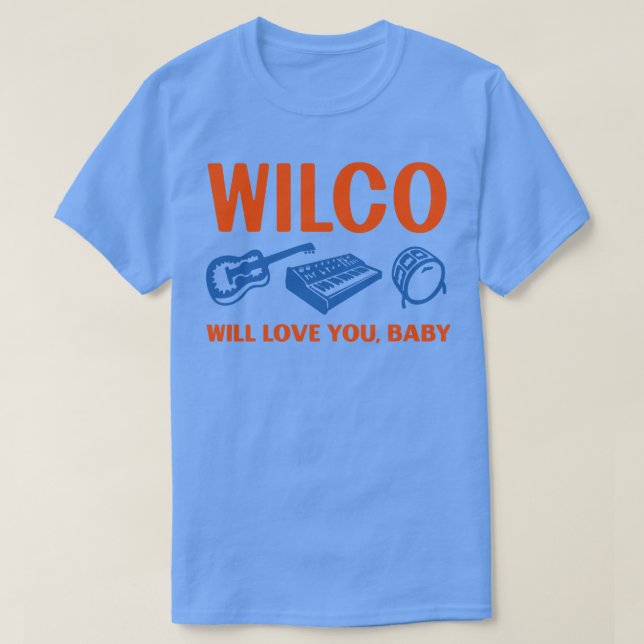 Camiseta amor de wilco (Diseño del anverso)