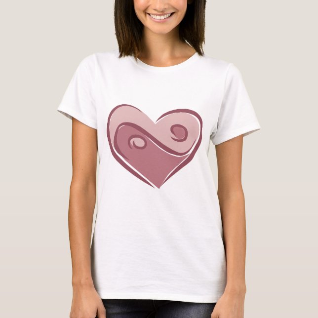 Camiseta Amor de Yin Yang (Anverso)