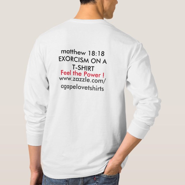 CAMISETA AMOR DEFENSIVO DEL SEÑOR (Reverso)
