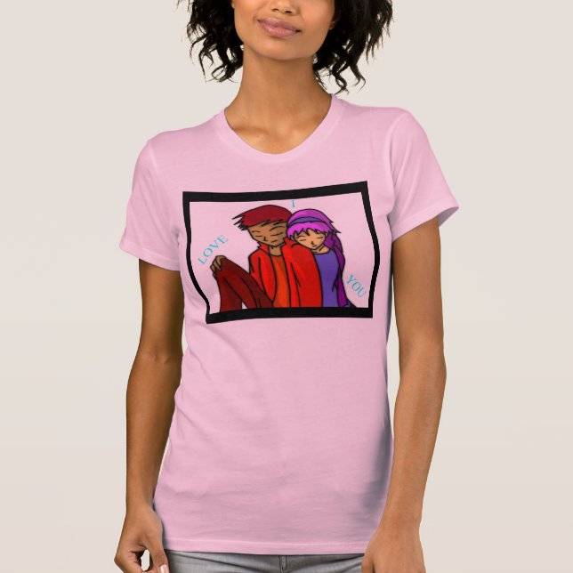 Camiseta Amor del animado (Anverso)