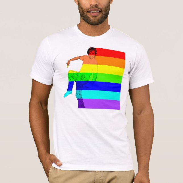 Camiseta Amor del arco iris (Anverso)