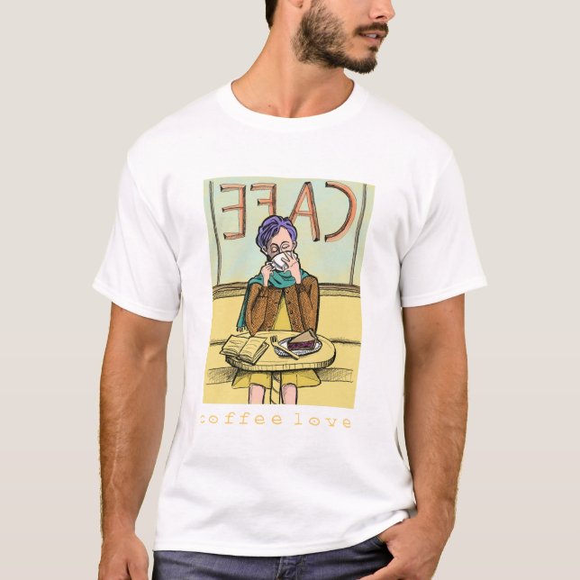 Camiseta Amor del café (Anverso)