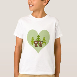 Camiseta Amor del castor cutáneo