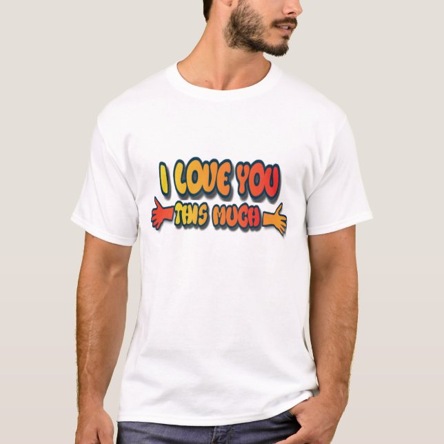 Camiseta amor del día del padre (Anverso)
