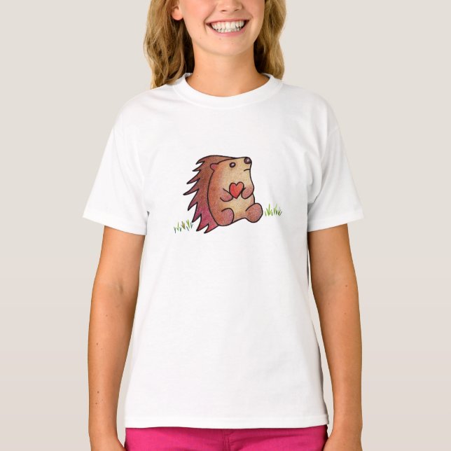 Camiseta ¡Amor del erizo! (Anverso)
