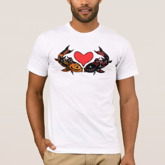Camiseta amor del koi