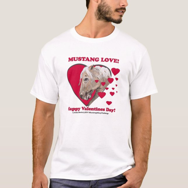 Camiseta Amor del mustango (Anverso)