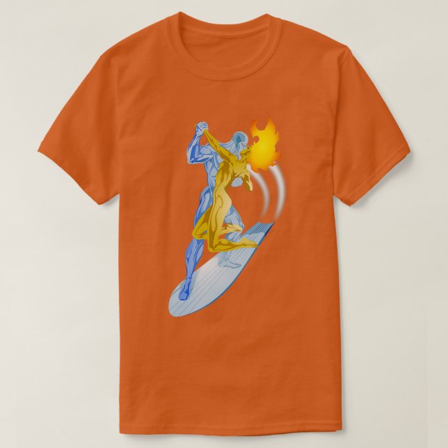 Camiseta Amor del navegante plateado (Diseño del anverso)