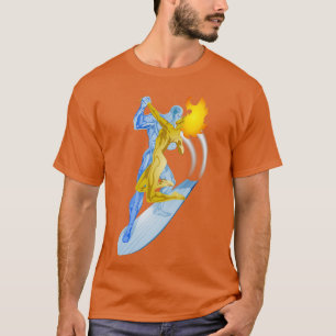 Camiseta Amor del navegante plateado