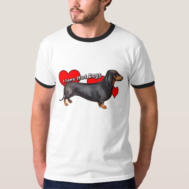 Camiseta Amor del perro caliente (Anverso)