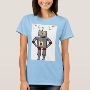 Camiseta amor del robot