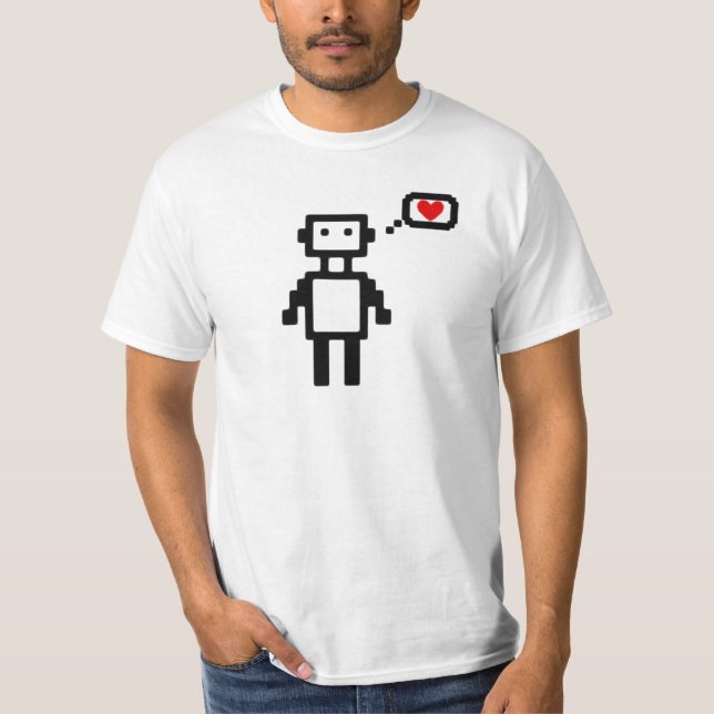 Camiseta Amor del robot (Anverso)