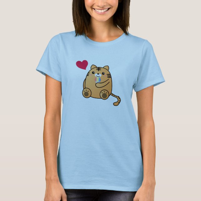 Camiseta Amor del tigre (Anverso)