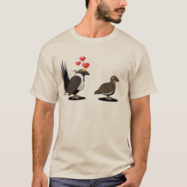 Camiseta Amor del urogallo sabio (Anverso)