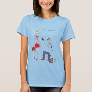 Camiseta amor del zombi