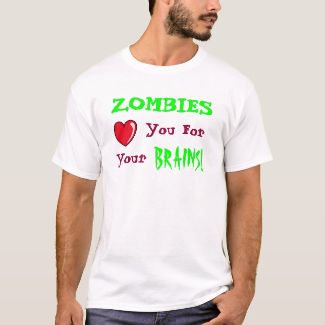 Camiseta Amor del zombi (Anverso)