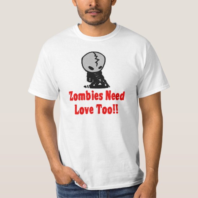 Camiseta Amor del zombi (Anverso)