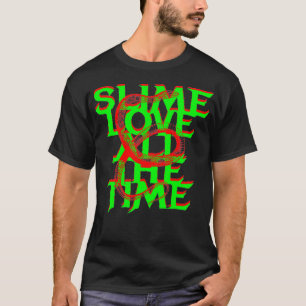 Camiseta Amor delgado todo el tiempo SLATT Gráfico Hip Ho