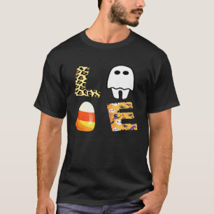 Camiseta Amor Dentista Asistente Dental Leopard Plaid Hallo
