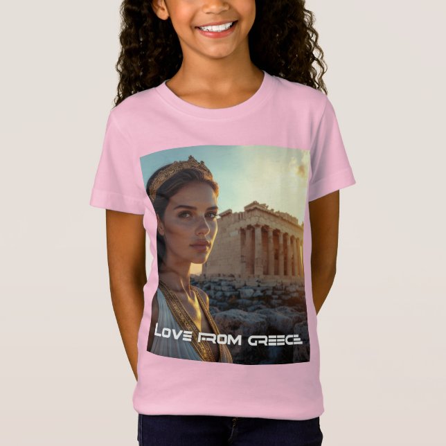 CAMISETA AMOR DESDE GRECIA (Anverso)