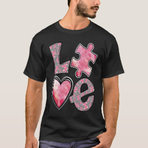 Camiseta AMOR Día de San Valentín Mes de Concientización so