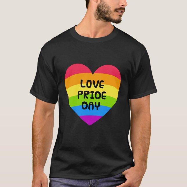 Camiseta Amor Día del Orgullo (Anverso)