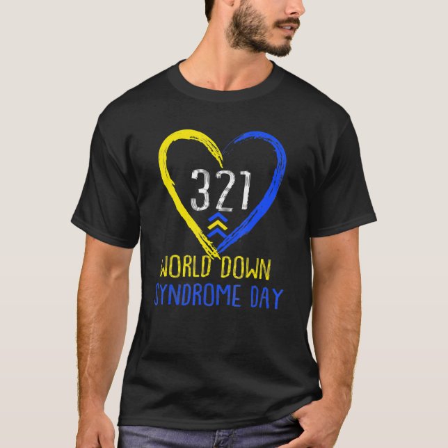 Camiseta Amor Día Mundial de la Conciencia sobre el Síndrom (Anverso)