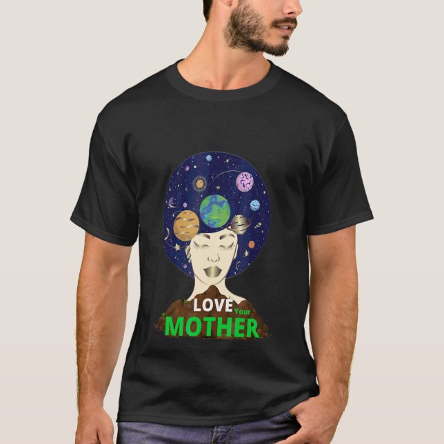 Camiseta Amor Día Mundial de la Tierra 2022 Madre del plane (Anverso)