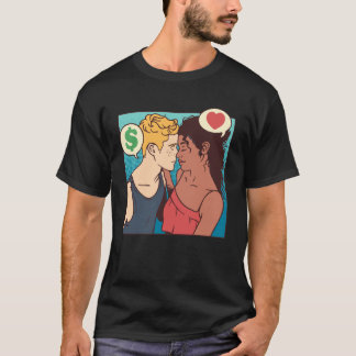 Camiseta Amor Dinero Relación Ajetreo Dueño de Negocio Entr