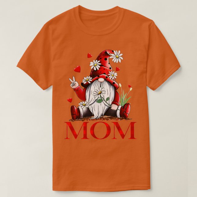 Camiseta Amor divertida al ser llamada Mamá Gnome Mamáes de (Diseño del anverso)