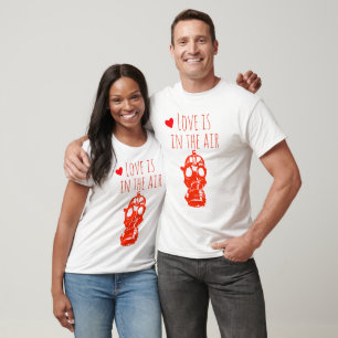 Camiseta Amor Divertido está en el Aire Máscara de Gas Anti