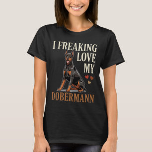 Camiseta Amor Dobermann Amante Perros