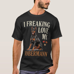 Camiseta Amor Dobermann Amante Perros