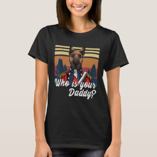 Camiseta Amor Dobermann I Perro Dobermann I ¿Quién es tu pa
